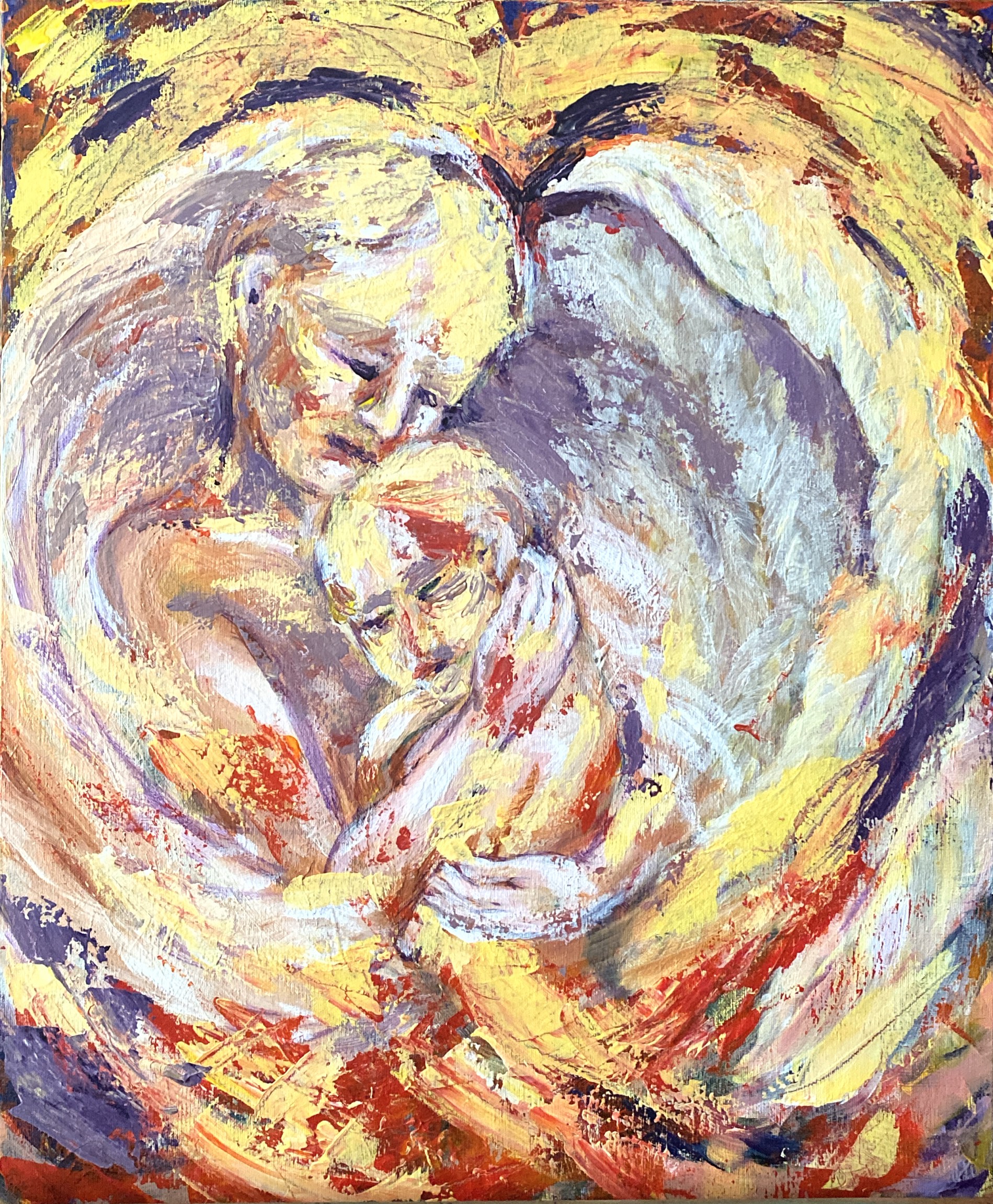 SwiftScan 21 apr 2025 13.04.JPG schilderij kind engel met kind